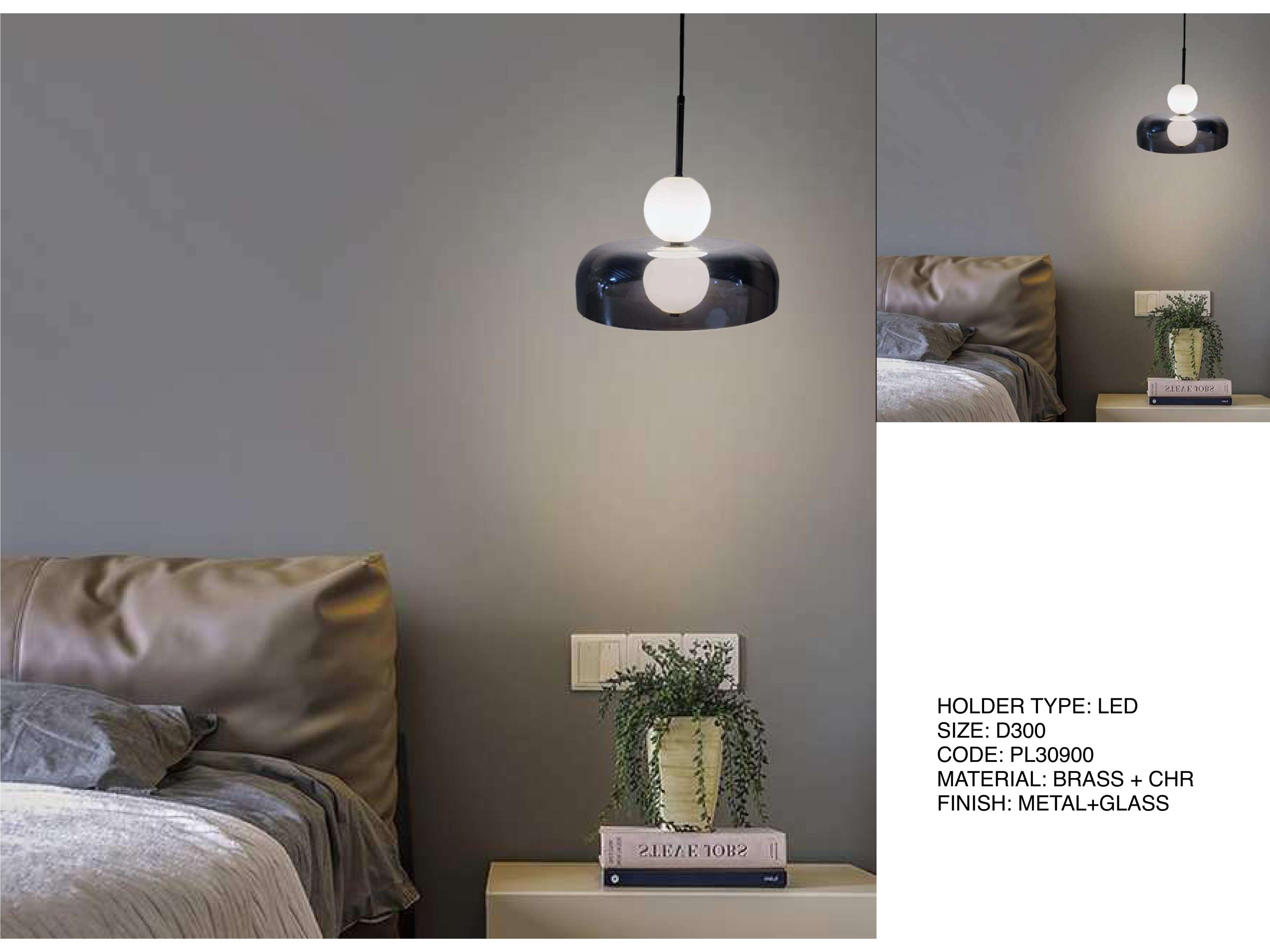 Beyond Lights - Glass Pendant Light- LCHL